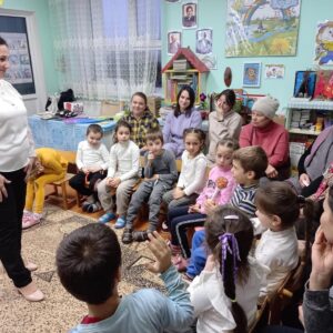 в УРО №2 с.Копчак работает программа «ANTEM»   билингвального развития языков