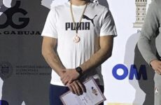Ангельчев Владимир стал бронзовым призёром на международном турнире по вольной борьбе
