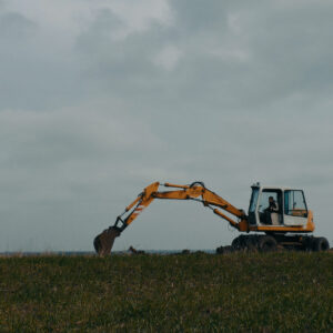 Очистка от пней под новую лесопосадку