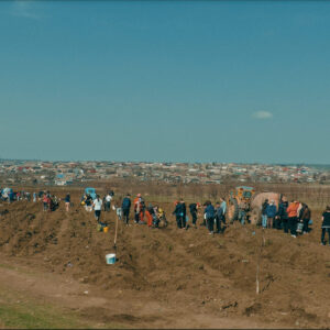 День озеленения на окраине села Копчак