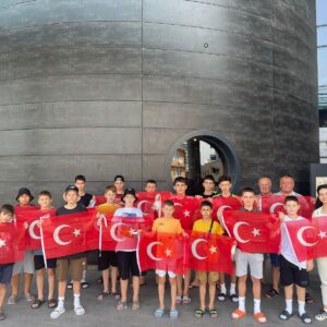 Футболисты села Копчак сыграли товарищеский матч с г. Бурса Турция 🇹🇷